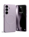 Carcasă Semi-Silicon Mercury MagSafe pentru Samsung Galaxy S25, violet lila