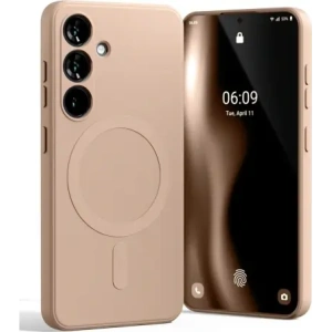 Hurtownia GSM - Mercury MagSafe Polosilikonový kryt pro Samsung Galaxy S25 růžový písečný - MCR286 - {ean13} - Hurt
