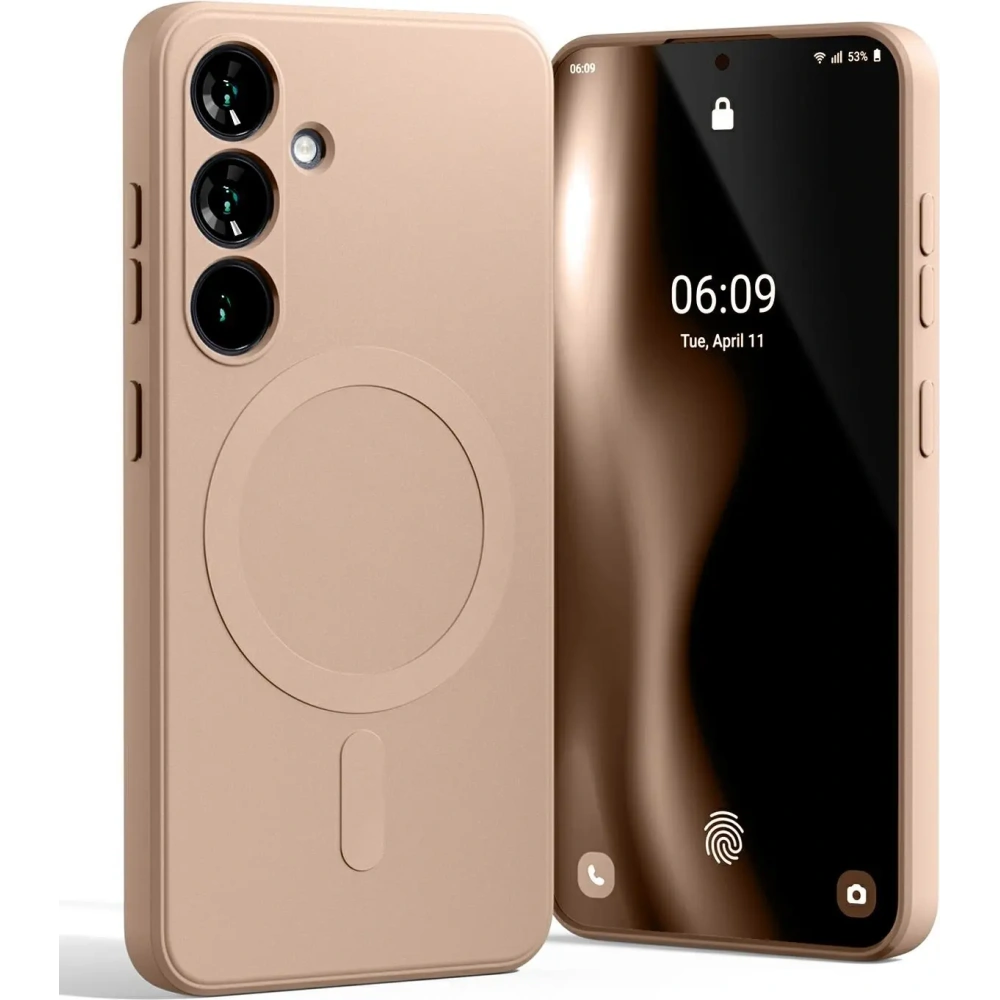 Hurtownia GSM - Mercury MagSafe Polosilikonový kryt pro Samsung Galaxy S25 růžový písečný - MCR286 - {ean13} - Hurt