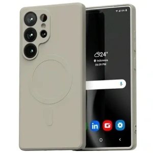 Hurtownia GSM - Mercury MagSafe Polosilikonový kryt pro Samsung Galaxy S25 Ultra kámen - MCR291 - {ean13} - Hurt