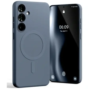 Hurtownia GSM - Mercury MagSafe Fél-Szilikon Tok Samsung Galaxy S25+ Plus sötétkék - MCR299 - {ean13} - Hurt