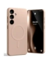 Hurtownia GSM - Mercury MagSafe polokožený obal Samsung Galaxy S25+ Plus růžový písčitý - MCR304 - {ean13} - Hurt