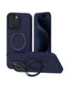 Mercury MagSafe Stand Silicone Case Apple iPhone 15 blue