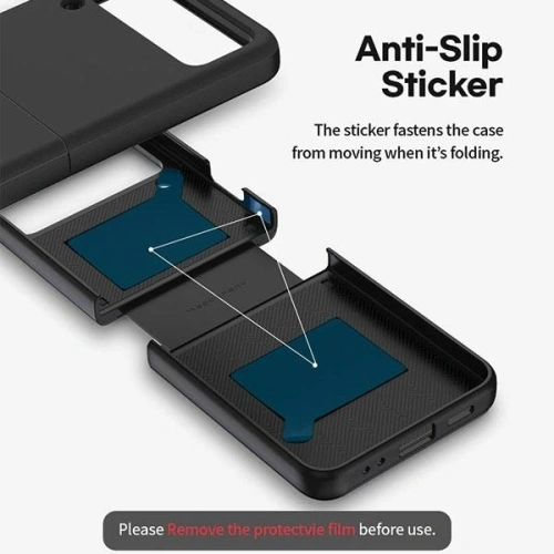 Etui Mercury PC Hard Bumper do Samsung Galaxy Z Flip5 czarny