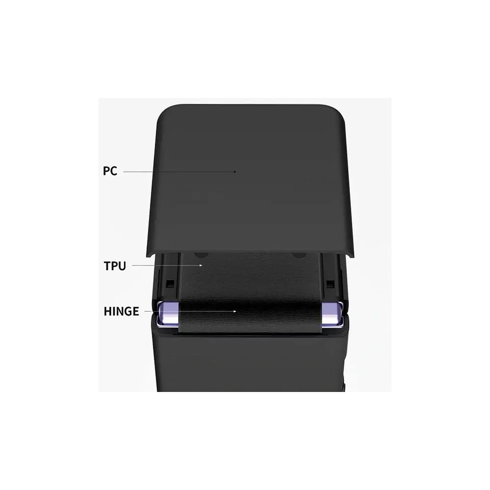 Hurtownia GSM - Carcasă de protecție Mercury PC Hard Bumper pentru Samsung Galaxy Z Flip5, neagră - MCR334 - {ean13} - Hurt