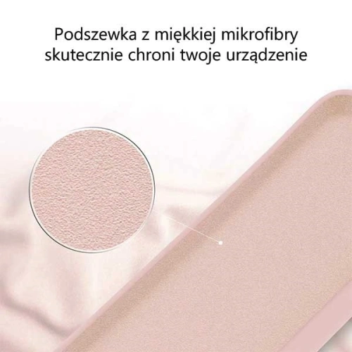 Etui Mercury Silicone do Apple iPhone 15 Plus różowo-piaskowy