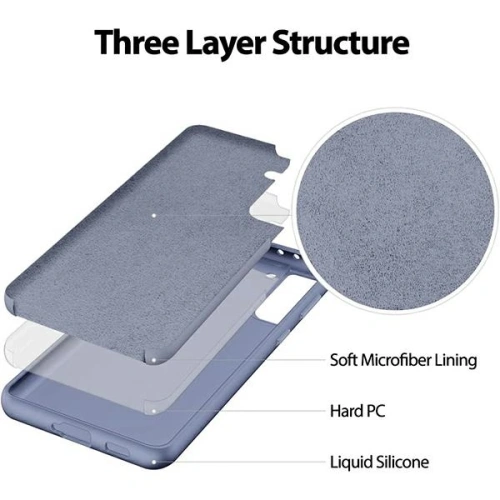 Etui Mercury Silicone do Apple iPhone 15 Pro fioletowy