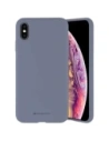 Husa din silicon Mercury pentru Apple iPhone 15 Pro Max lavandă