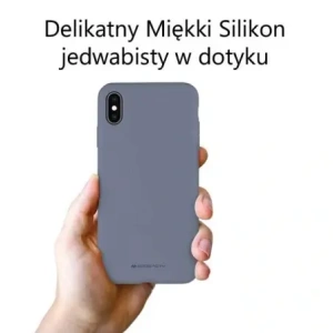 Wholesale Mercury Silicone Case Apple iPhone 15 Pro Max lavender - MCR369 - {ean13} - Hurt