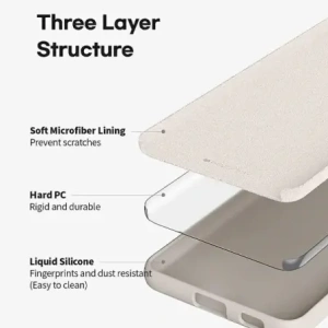 Wholesale Mercury Silicone Case Apple iPhone 15 Pro Max light gray - MCR368 - {ean13} - Hurt