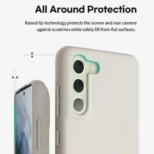 Wholesale Mercury Silicone Case Apple iPhone 15 Pro Max light gray - MCR368 - {ean13} - Hurt
