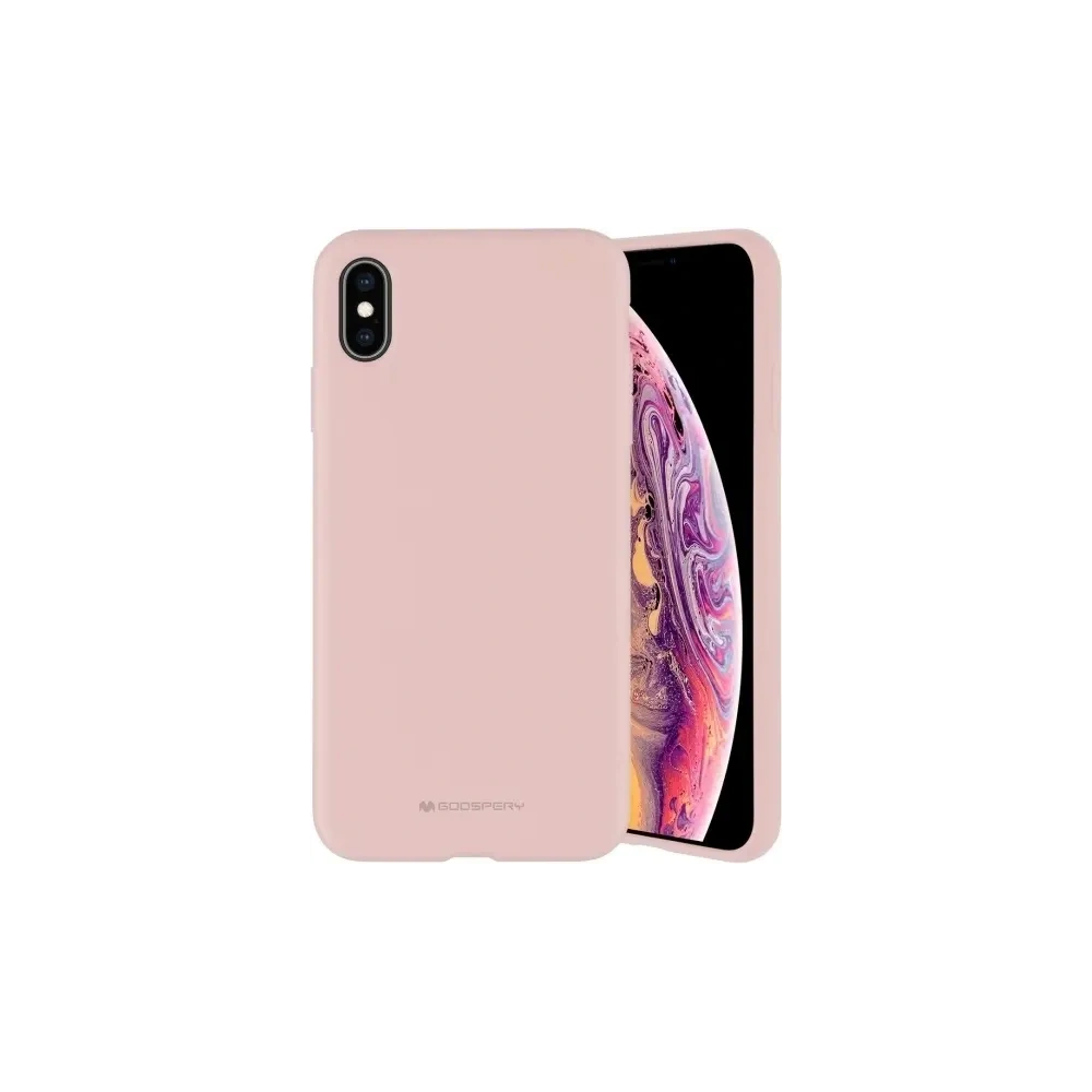 Hurtownia GSM - Husa din silicon Mercury pentru Apple iPhone 15 Pro Max roz nisipos - MCR370 - {ean13} - Hurt