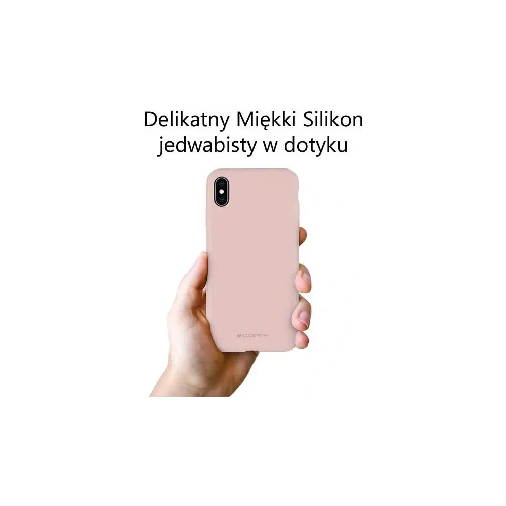 Hurtownia GSM - Husa din silicon Mercury pentru Apple iPhone 15 Pro Max roz nisipos - MCR370 - {ean13} - Hurt
