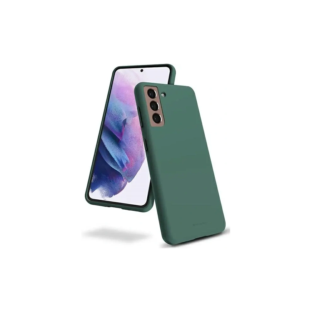 Hurtownia GSM - Husa din silicon Mercury pentru Apple iPhone 15 Pro Max verde - MCR371 - {ean13} - Hurt