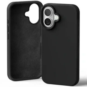 Hurtownia GSM - Husa din silicon Mercury pentru Apple iPhone 16 neagră - MCR372 - {ean13} - Hurt