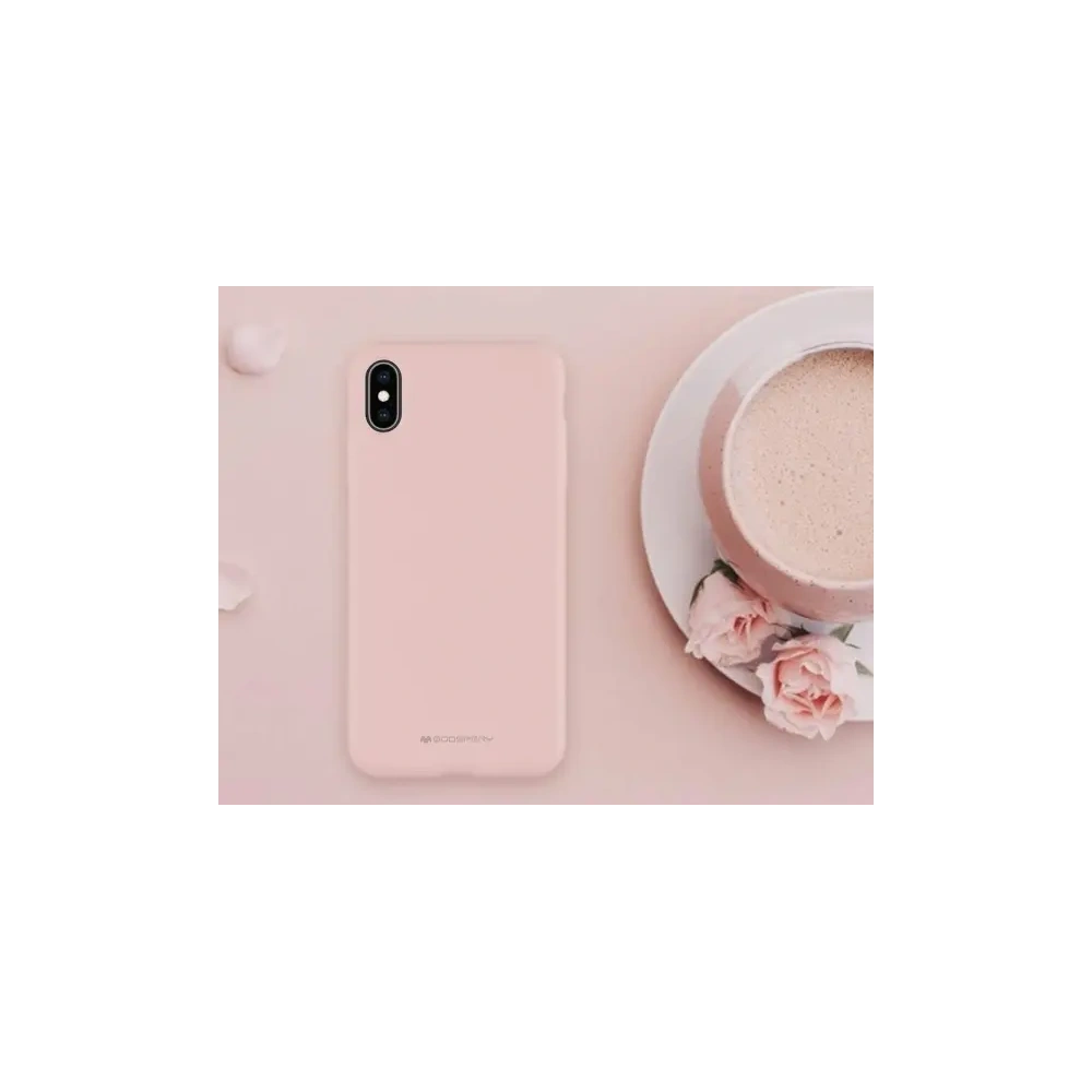 Hurtownia GSM - Husa din silicon Mercury pentru Apple iPhone 15 Pro Max roz nisipos - MCR370 - {ean13} - Hurt