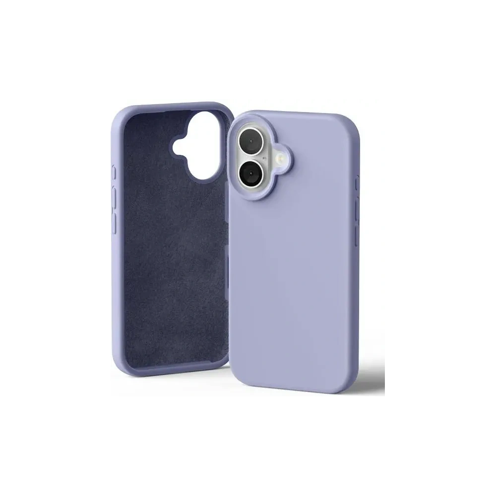Wholesale Mercury Silicone Case Apple iPhone 16 lavender - MCR377 - {ean13} - Hurt