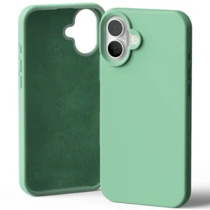Wholesale Mercury Silicone Case Apple iPhone 16 Plus green - MCR387 - {ean13} - Hurt