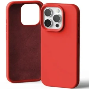 Hurtownia GSM - Carcasă din silicon Mercury pentru Apple iPhone 16 Pro roșie - MCR389 - {ean13} - Hurt