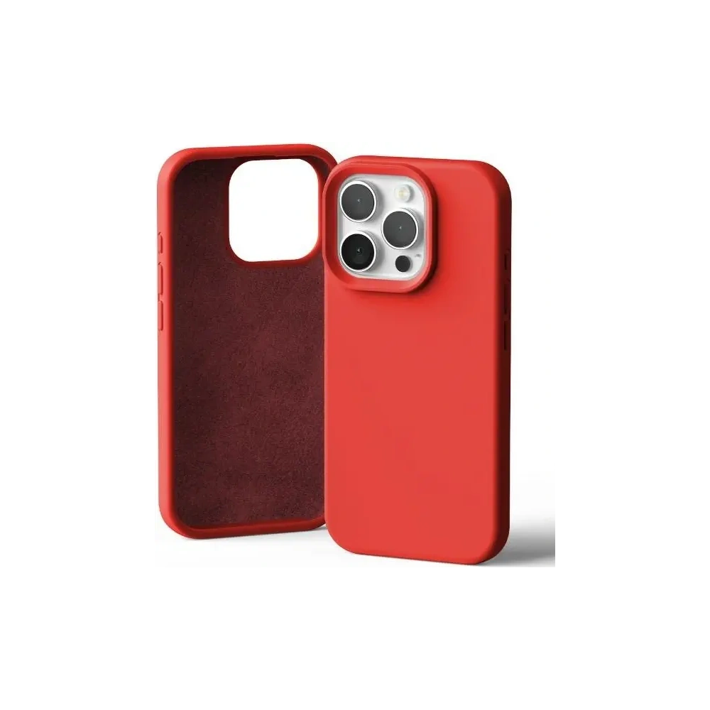Hurtownia GSM - Carcasă din silicon Mercury pentru Apple iPhone 16 Pro roșie - MCR389 - {ean13} - Hurt