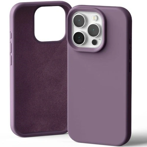 Etui Mercury Silicone do Apple iPhone 16 Pro fioletowy