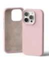 Husa din silicon Mercury pentru Apple iPhone 16 Pro roz nisipos