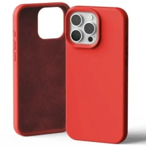 Hurtownia GSM - Husa din silicon Mercury pentru Apple iPhone 16 Pro Max roșie - MCR397 - {ean13} - Hurt