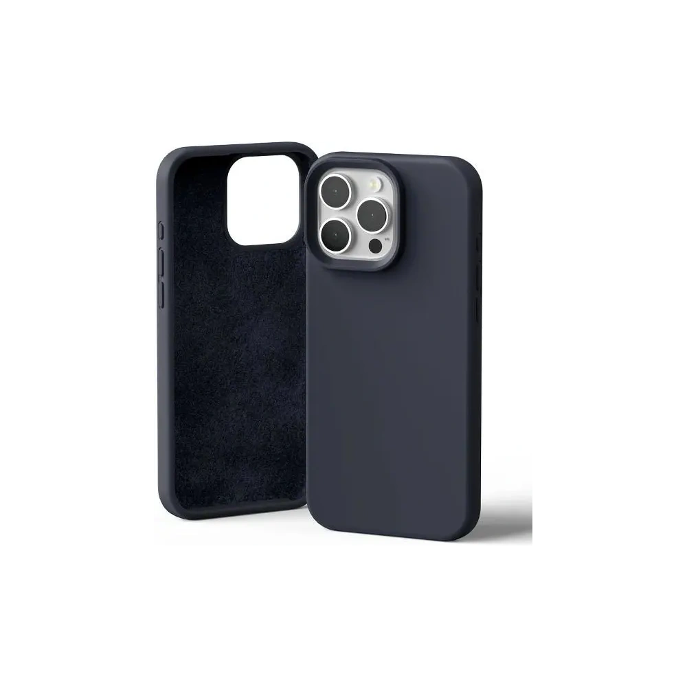 Hurtownia GSM - Carcasă din silicon Mercury pentru Apple iPhone 16 Pro Max, albastru închis - MCR399 - {ean13} - Hurt