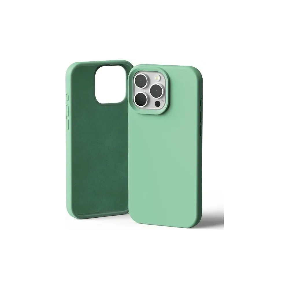 Hurtownia GSM - Husa din silicon Mercury pentru Apple iPhone 16 Pro Max verde - MCR403 - {ean13} - Hurt