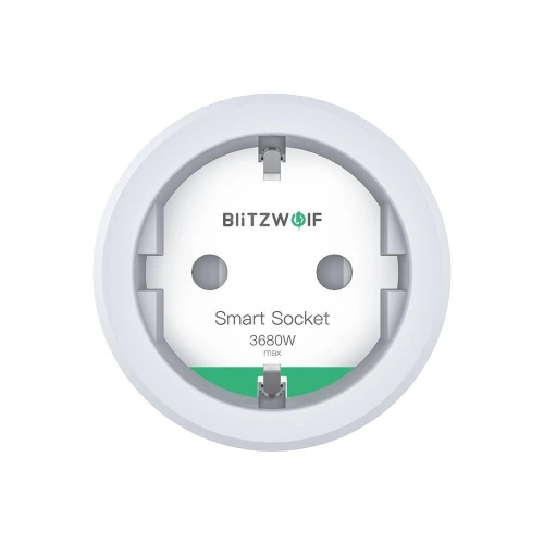 Inteligentne gniazdko Blitzwolf BW-SHP10, WiFi, 16A, 3680W