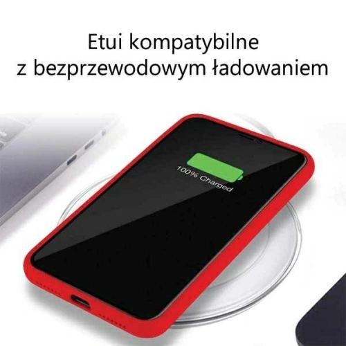 Etui Mercury Silicone do Samsung Galaxy A34 5G czerwony