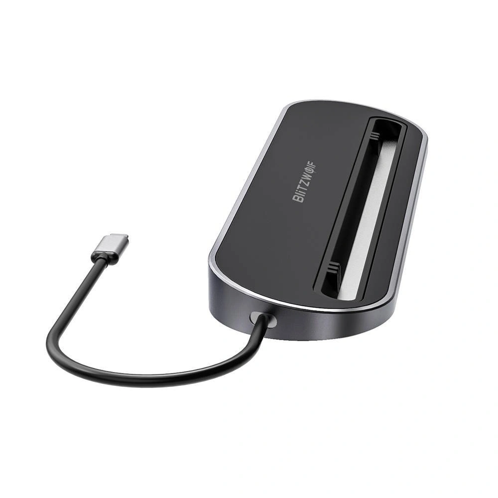 Hurtownia GSM - Adaptér 12w1 Blitzwolf BW-TH9 Hub USB-C na 2x USB 3.0 + 2x USB 2.0, VGA, RJ45, 3,5 mm jack, HDMI - BLZ248 - {ean13} - Hurt