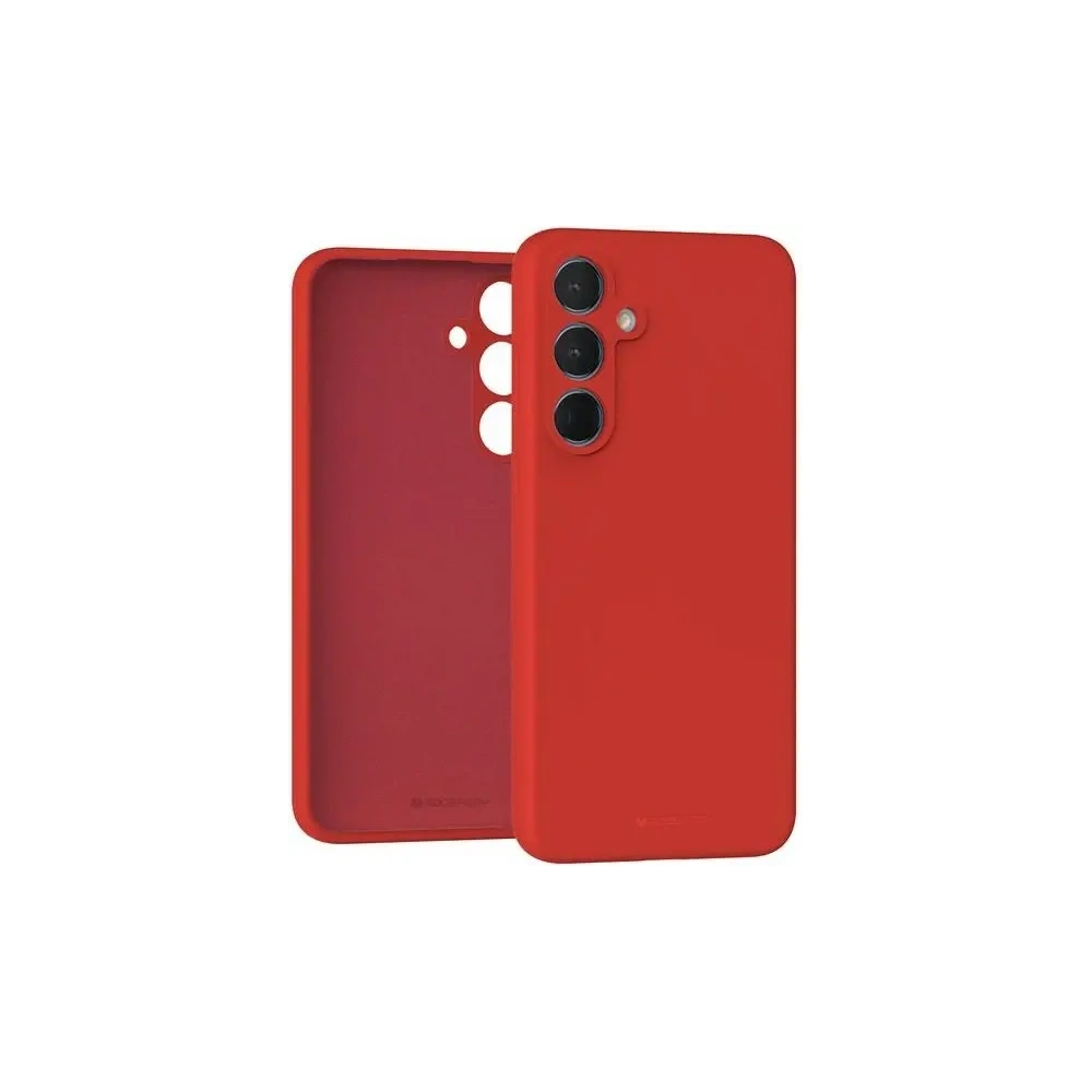 Hurtownia GSM - Mercury Szilikon Tok Samsung Galaxy A55 piros - MCR433 - {ean13} - Hurt