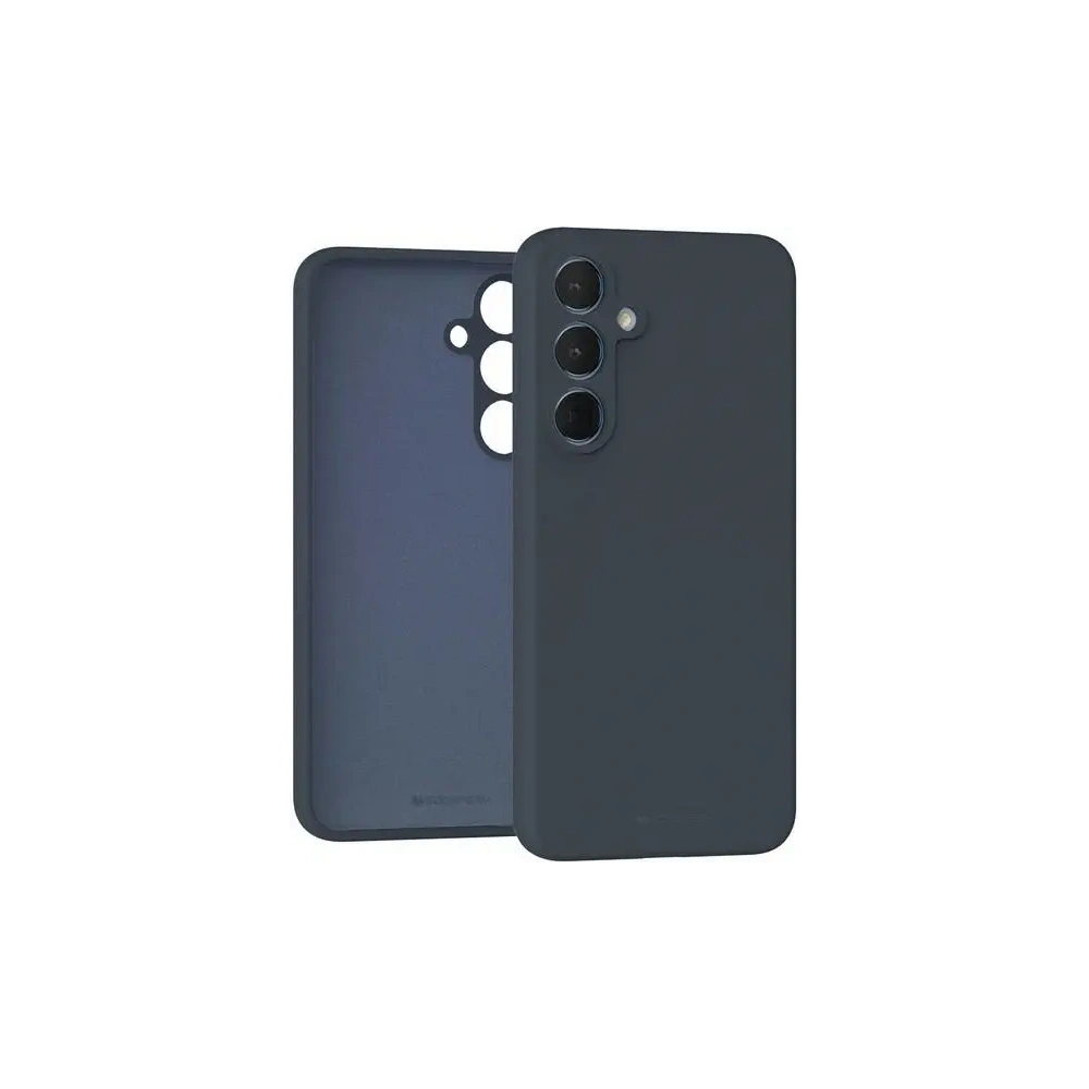 Hurtownia GSM - Husa din silicon Mercury pentru Samsung Galaxy A55, albastru marin - MCR435 - {ean13} - Hurt