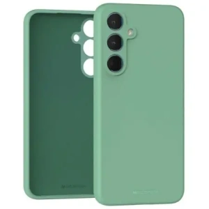 Hurtownia GSM - Husa din silicon Mercury pentru Samsung Galaxy A55 verde - MCR439 - {ean13} - Hurt