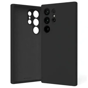Hurtownia GSM - Carcasă din silicon Mercury pentru Samsung Galaxy S24 Ultra, neagră - MCR468 - {ean13} - Hurt
