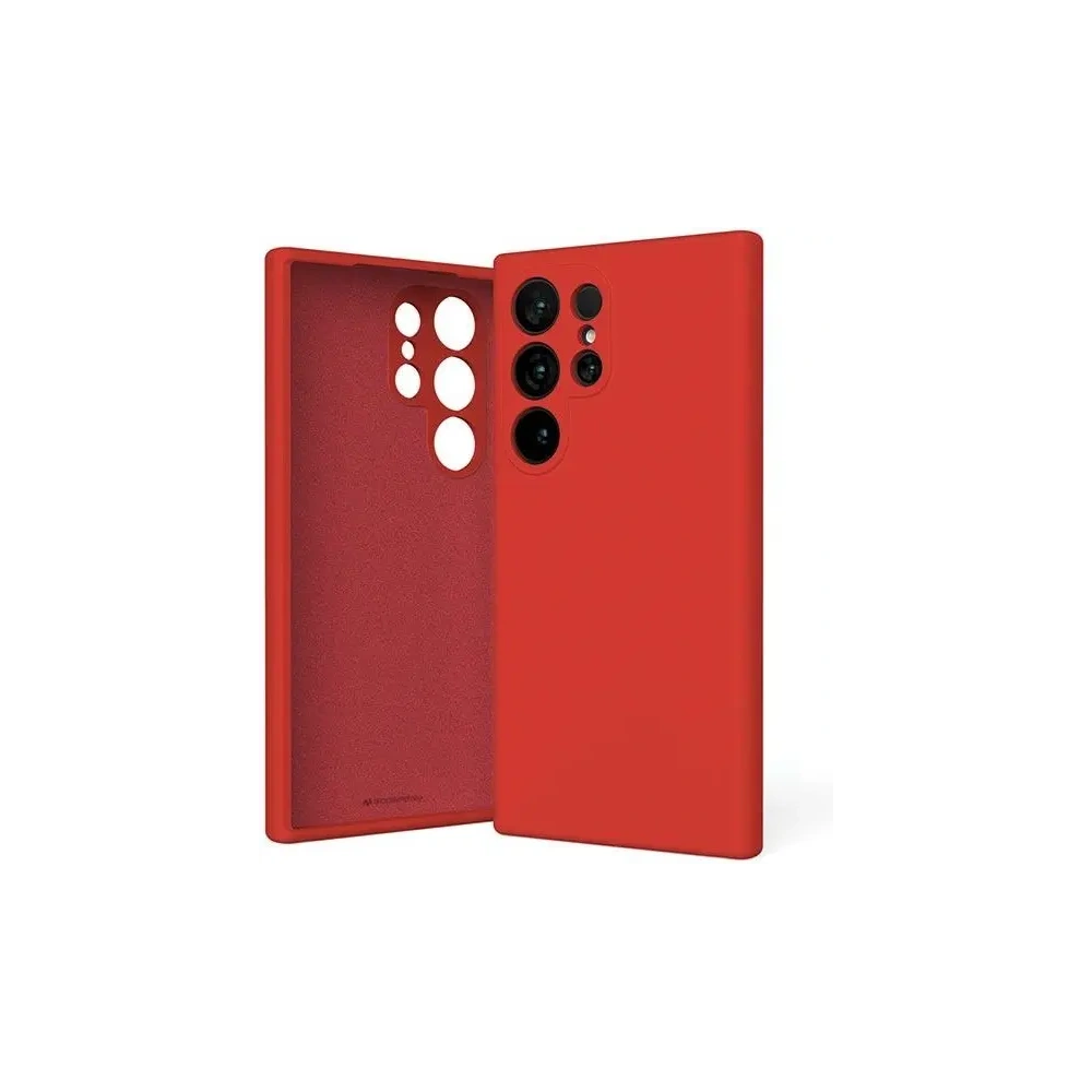 Hurtownia GSM - Mercury Szilikon Tok Samsung Galaxy S24 Ultra piros - MCR469 - {ean13} - Hurt