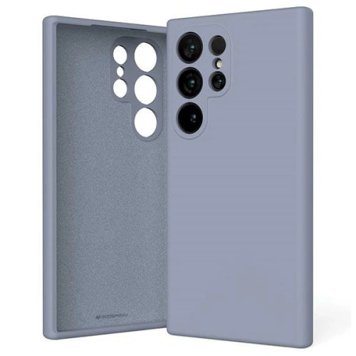 Etui Mercury Silicone do Samsung Galaxy S24 Ultra lawendowy