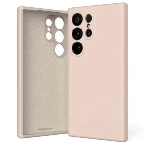 Hurtownia GSM - Etui Mercury Silicone do Samsung Galaxy S24 Ultra różowo-piaskowy - MCR474 - {ean13} - Hurt