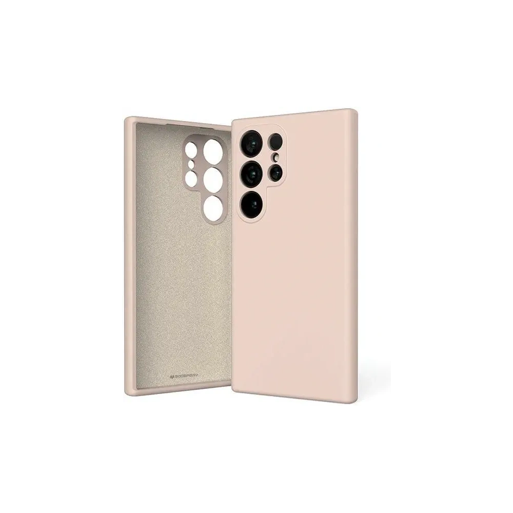 Wholesale Mercury Silicone Case Samsung Galaxy S24 Ultra pink sandy - MCR474 - {ean13} - Hurt