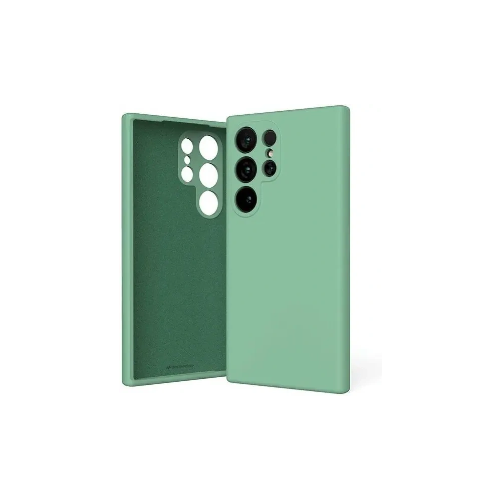 Wholesale Mercury Silicone Case Samsung Galaxy S24 Ultra green - MCR475 - {ean13} - Hurt