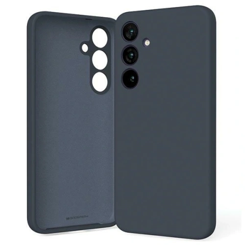 Etui Mercury Silicone do Samsung Galaxy S24+ Plus granatowy