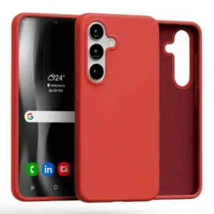Hurtownia GSM - Etui Mercury Silicone do Samsung Galaxy S25 czerwony - MCR485 - {ean13} - Hurt