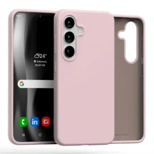 Hurtownia GSM - Etui Mercury Silicone do Samsung Galaxy S25+ Plus różowo-piaskowy - MCR504 - {ean13} - Hurt