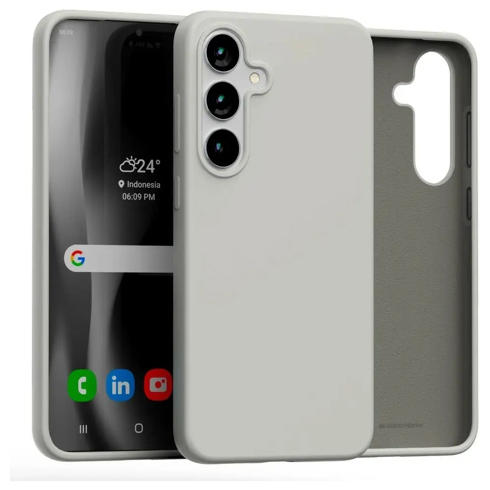 Hurtownia GSM - Etui Mercury Silicone do Samsung Galaxy S25+ Plus kamienny - MCR506 - {ean13} - Hurt