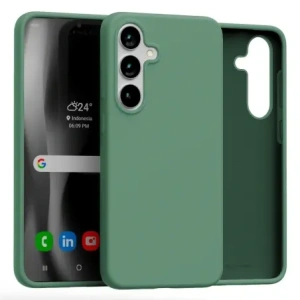 Hurtownia GSM - Etui Mercury Silicone do Samsung Galaxy S25+ Plus zielony - MCR507 - {ean13} - Hurt