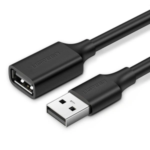 Hurtownia GSM - Cablu USB 2.0 prelungitor UGREEN US103 0.5m (negru) - UGR417BLK - {ean13} - Hurt