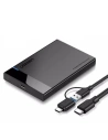 Hurtownia GSM - Obudowa zewnętrzna dysku HDD/SSD 2,5" UGREEN US221, SATA, USB 3.0 + USB-C do USB-C 3.1 - UGR418 - {ean13} - Hurt