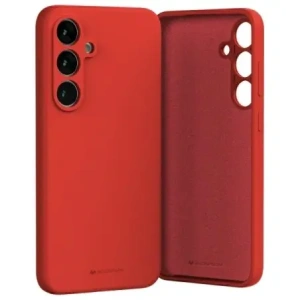 Hurtownia GSM - Husa din silicon Mercury pentru Samsung Galaxy S24 FE roșie - MCR559 - {ean13} - Hurt