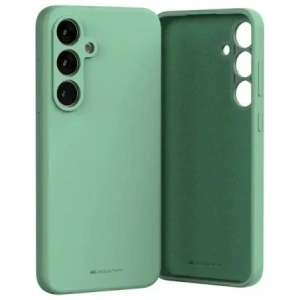 Hurtownia GSM - Husă din silicon Mercury pentru Samsung Galaxy S24 FE verde - MCR565 - {ean13} - Hurt